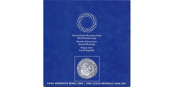 Ročníková sada mincí 2000 - Mezinárodní měnový fond