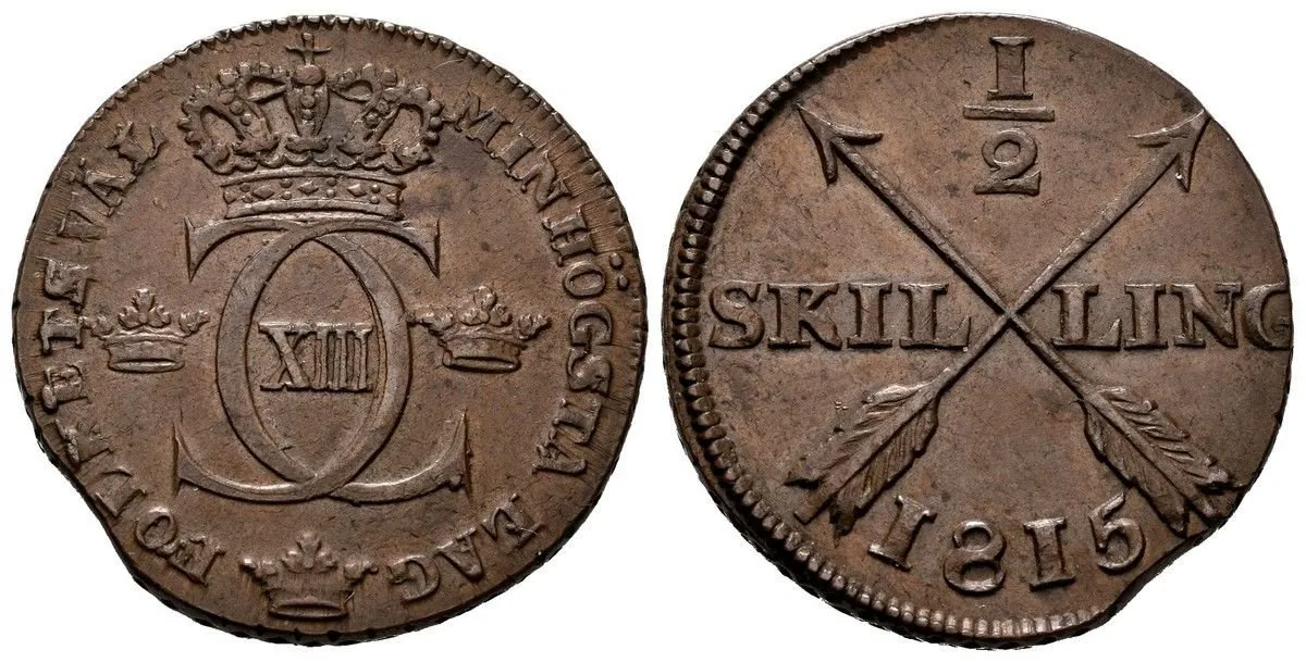 Švédsko, Carl XIII. Adolf, 1809 - 1818 — 1