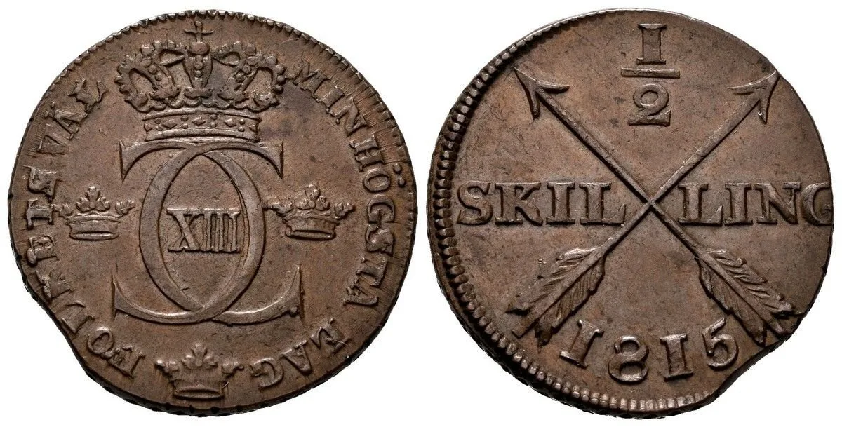 Švédsko, Carl XIII. Adolf, 1809 - 1818 — 1