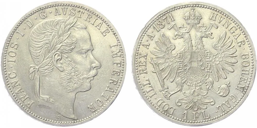 Rakouská a spolková měna, 1857 - 1892 — 1