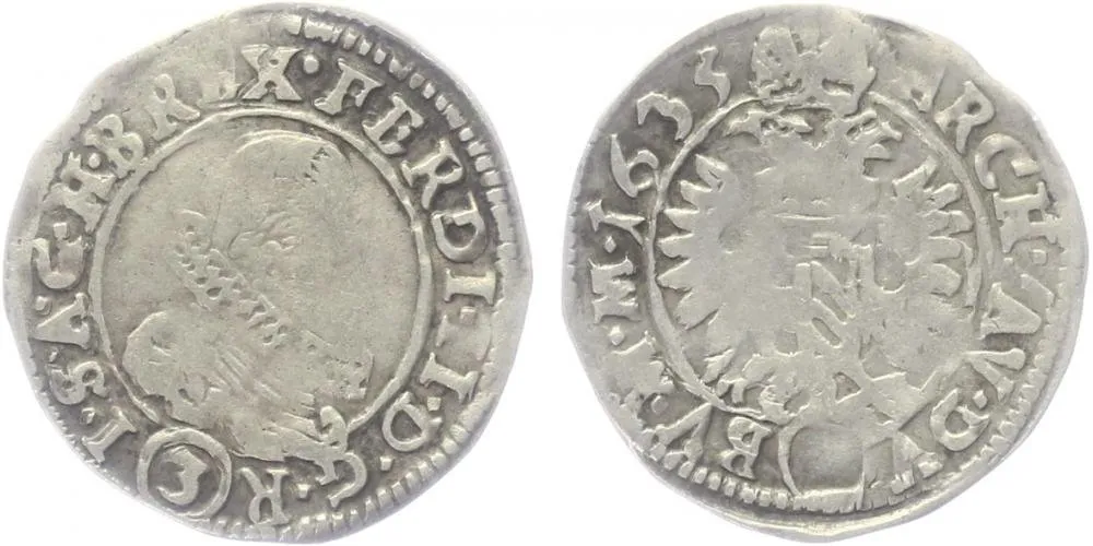 Ferdinand II., 1619 - 1637 (Mince dobrého zrna) — 1