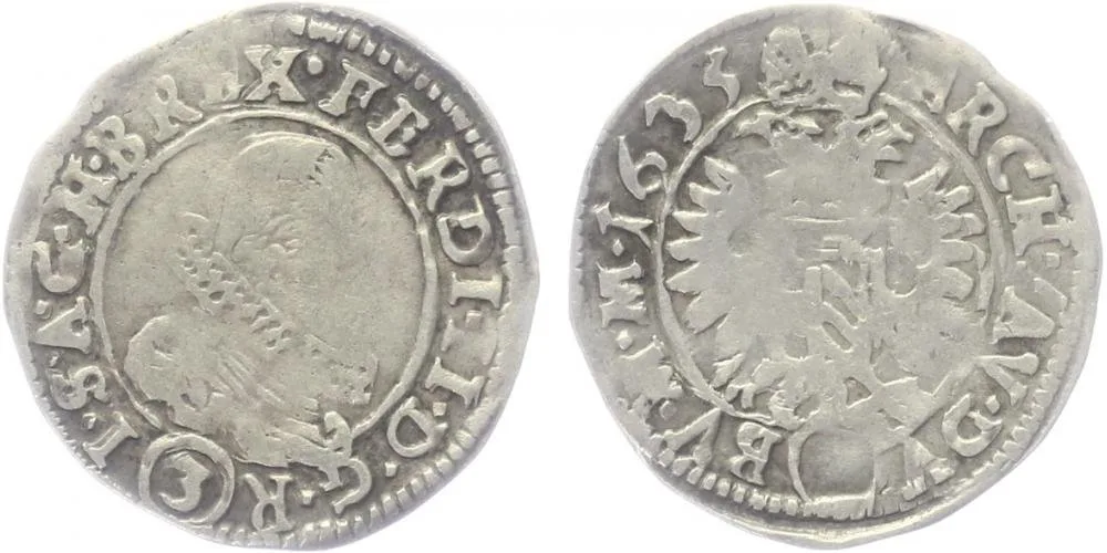 Ferdinand II., 1619 - 1637 (Mince dobrého zrna) — 1