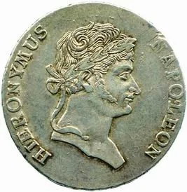 Westfalen, Hieronymus Napoleon, 1807 - 1813 — 1
