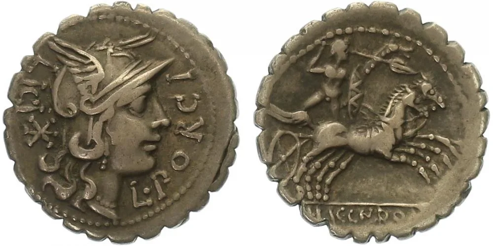 L. Licinius Crassus, Cn. Domitius Ahenobarbus, M. Aurelius Scaurus, L. Cosconius, — 1