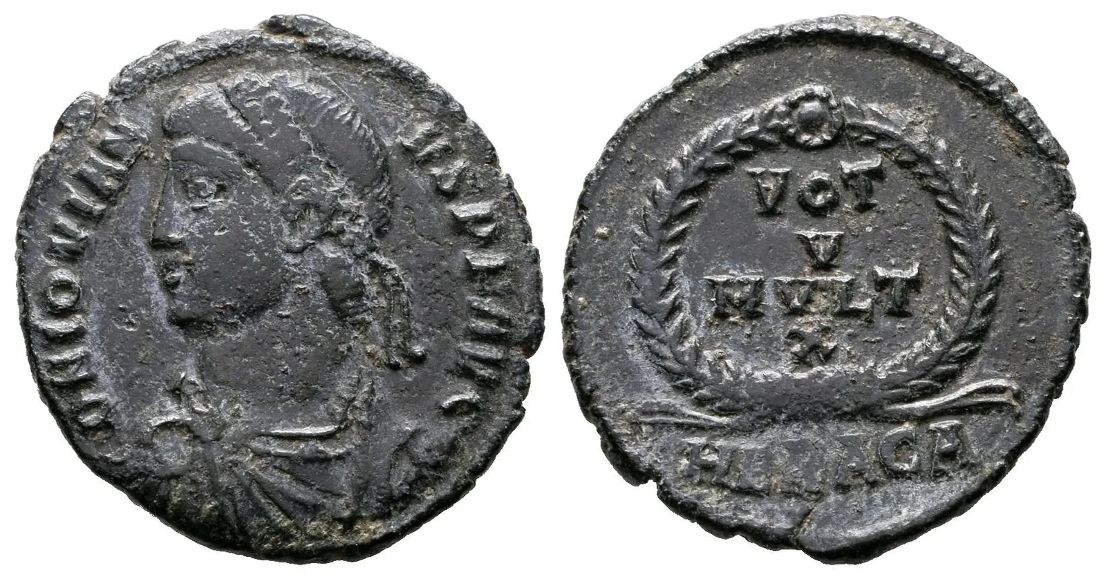 Jovanius, AE 3, Heraclea, RIC. 110