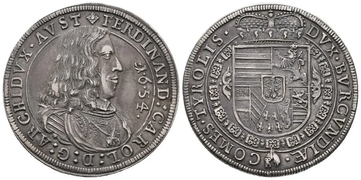 Arcivévoda Ferdinand Karel, 1632 - 1662 — 1