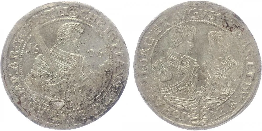 Sasko, Christian II., Johann Georg I. a August, 1591 - 1611 — 1
