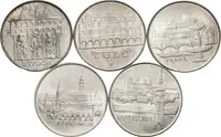 50 Kčs 1986 - Bratislava, Levoča, Praha, Telč a Český Krumlov, — 1
