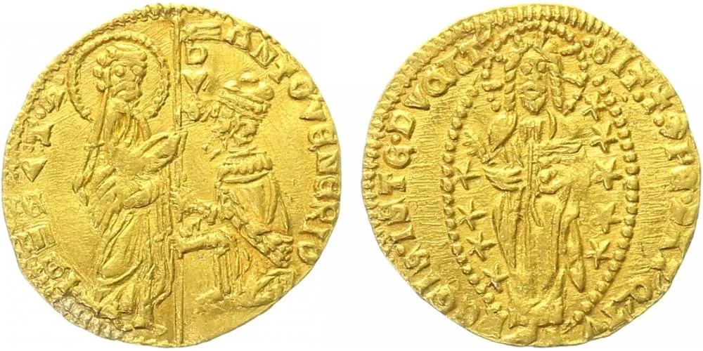 Itálie - Benátky, Antonio Venier, 1382 - 1400 — 1