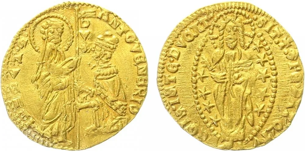 Itálie - Benátky, Antonio Venier, 1382 - 1400 — 1