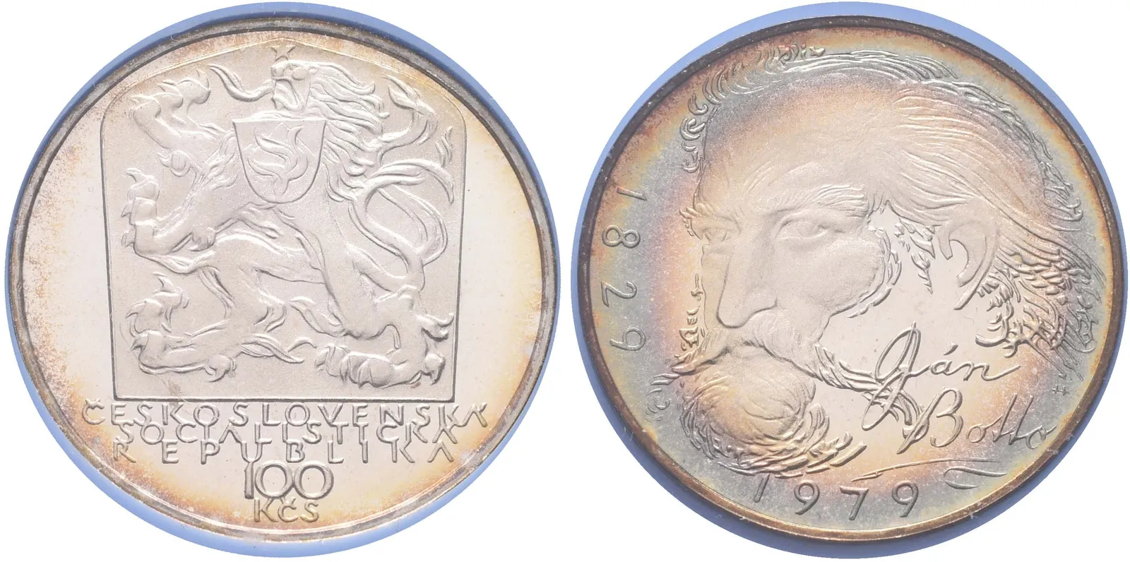 100 Kčs 1979 - Ján Botto, PROOF