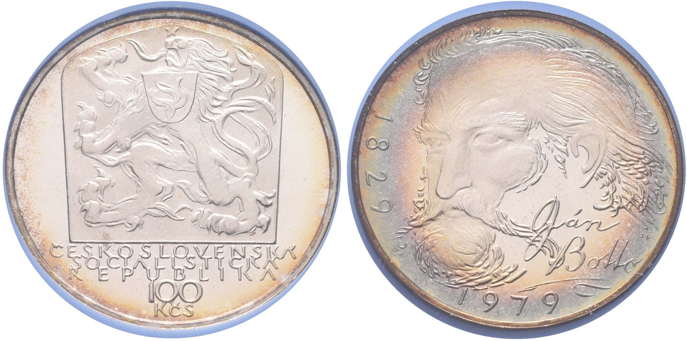 100 Kčs 1979 - Ján Botto, PROOF