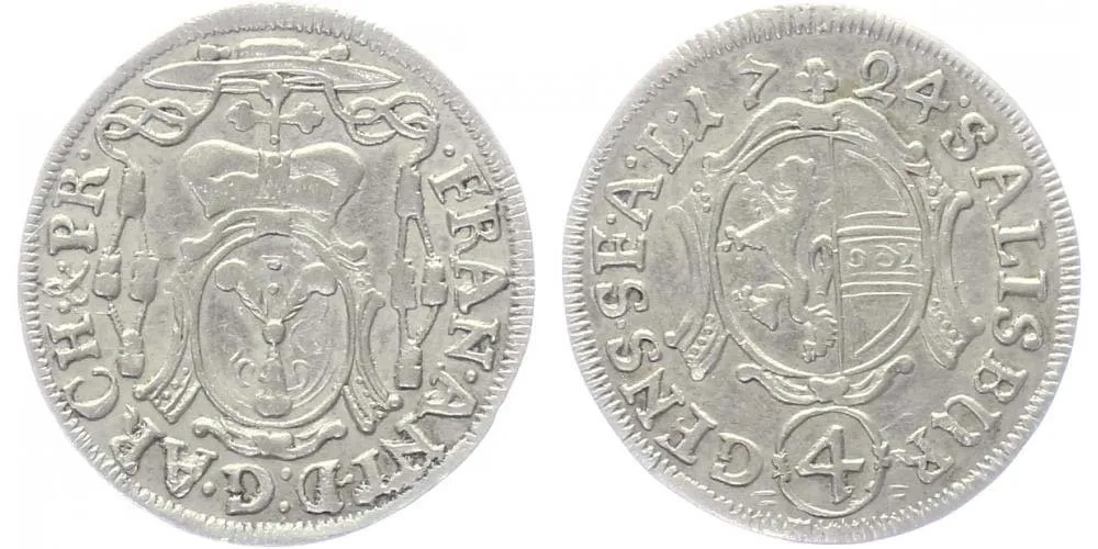Salzburg - arcibiskupství, Franz Anton Harrach, 1709 - 1727 — 1