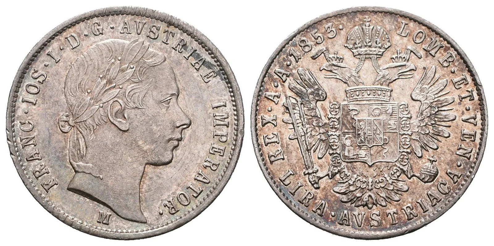 Konvenční měna, 1848 - 1857 — 1