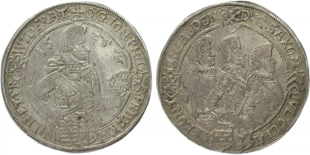 Sasko - Altenburg, Johann Philipp a bratři, 1603 - 1625 — 1