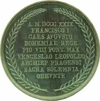 Praha - arcibiskupství, Václav Leopold Chlumčanský, 1814 - 1830 — 2
