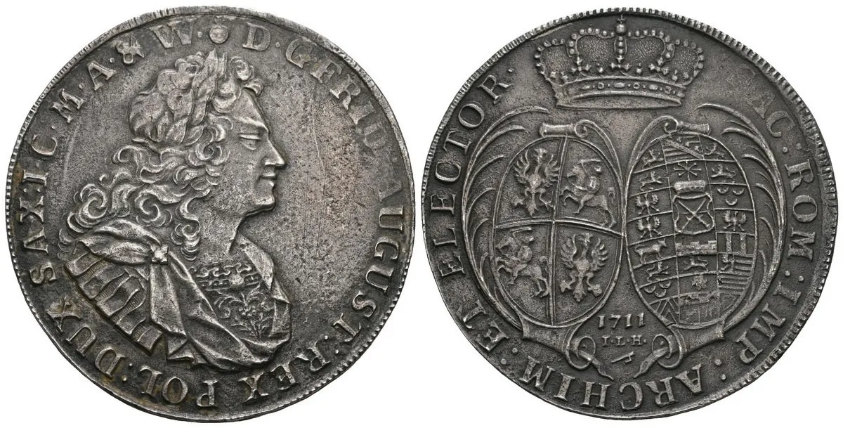 Sasko, Friedrich August I., 1694 - 1733 — 1