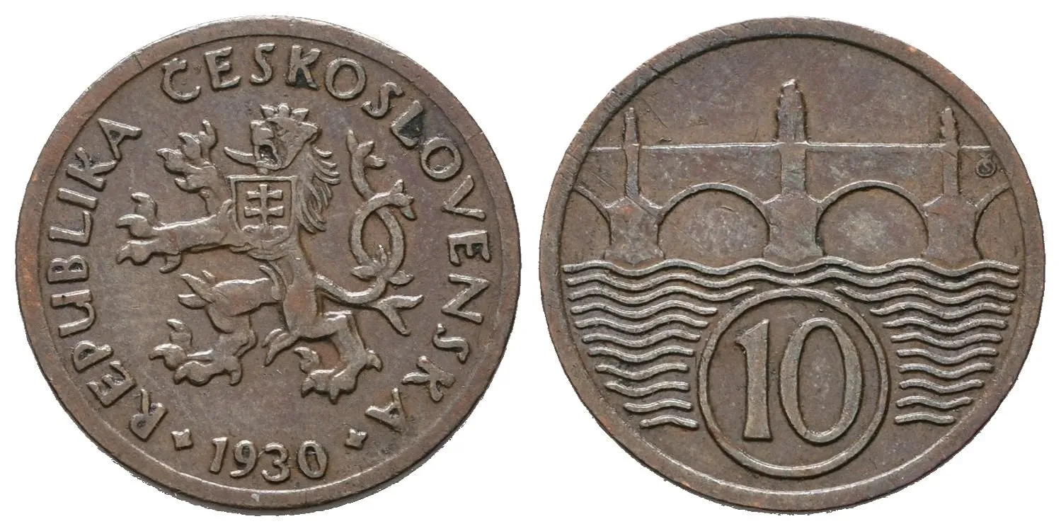 10 Haléř 1930