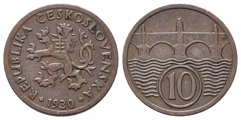 10 Haléř 1930