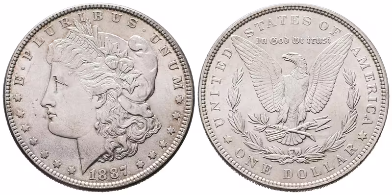 USA, 1 Dollar 1887