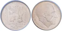 50 Kčs 1975 - Stanislav Kostka Neumann, PROOF