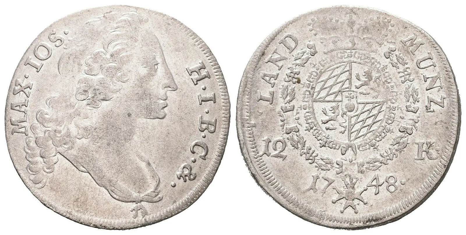 Bavorsko, Maximilian III. Josef, 1745 - 1777 — 1