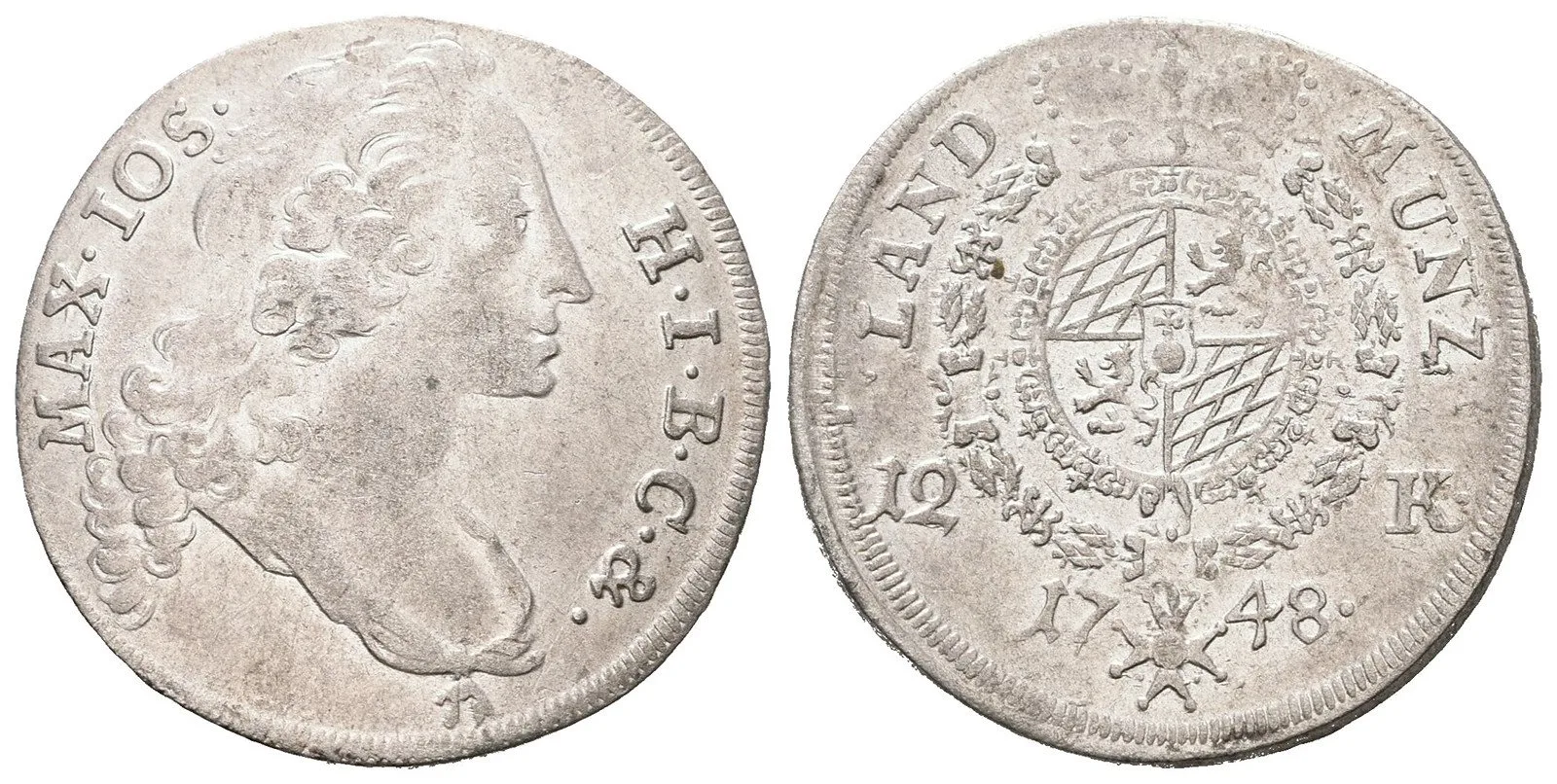 Bavorsko, Maximilian III. Josef, 1745 - 1777 — 1