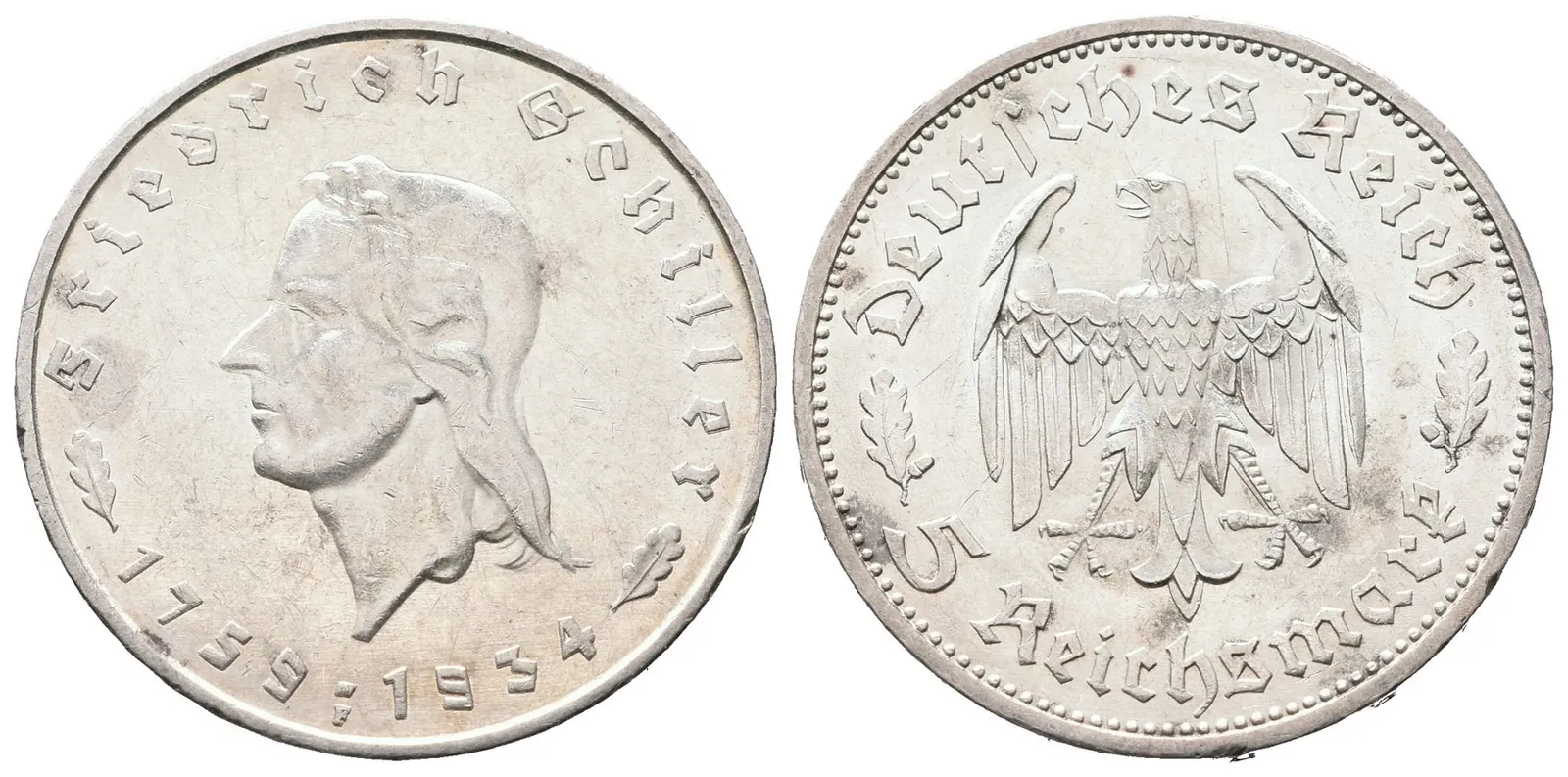 III. říše, 5 Marka 1934 F