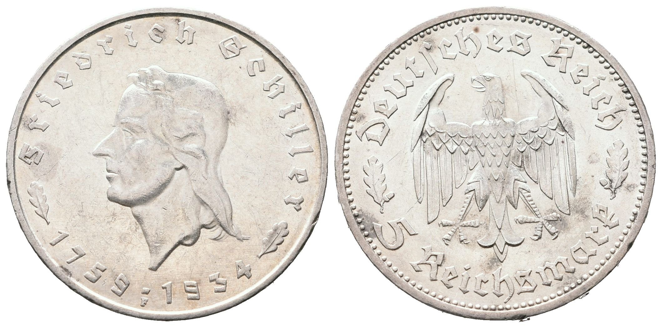 III. říše, 5 Marka 1934 F