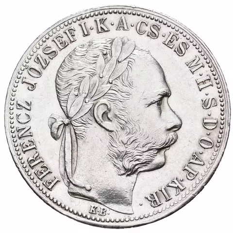 Zlatník 1887 KB, velmi pěkná zachovalost, lesk, rysky