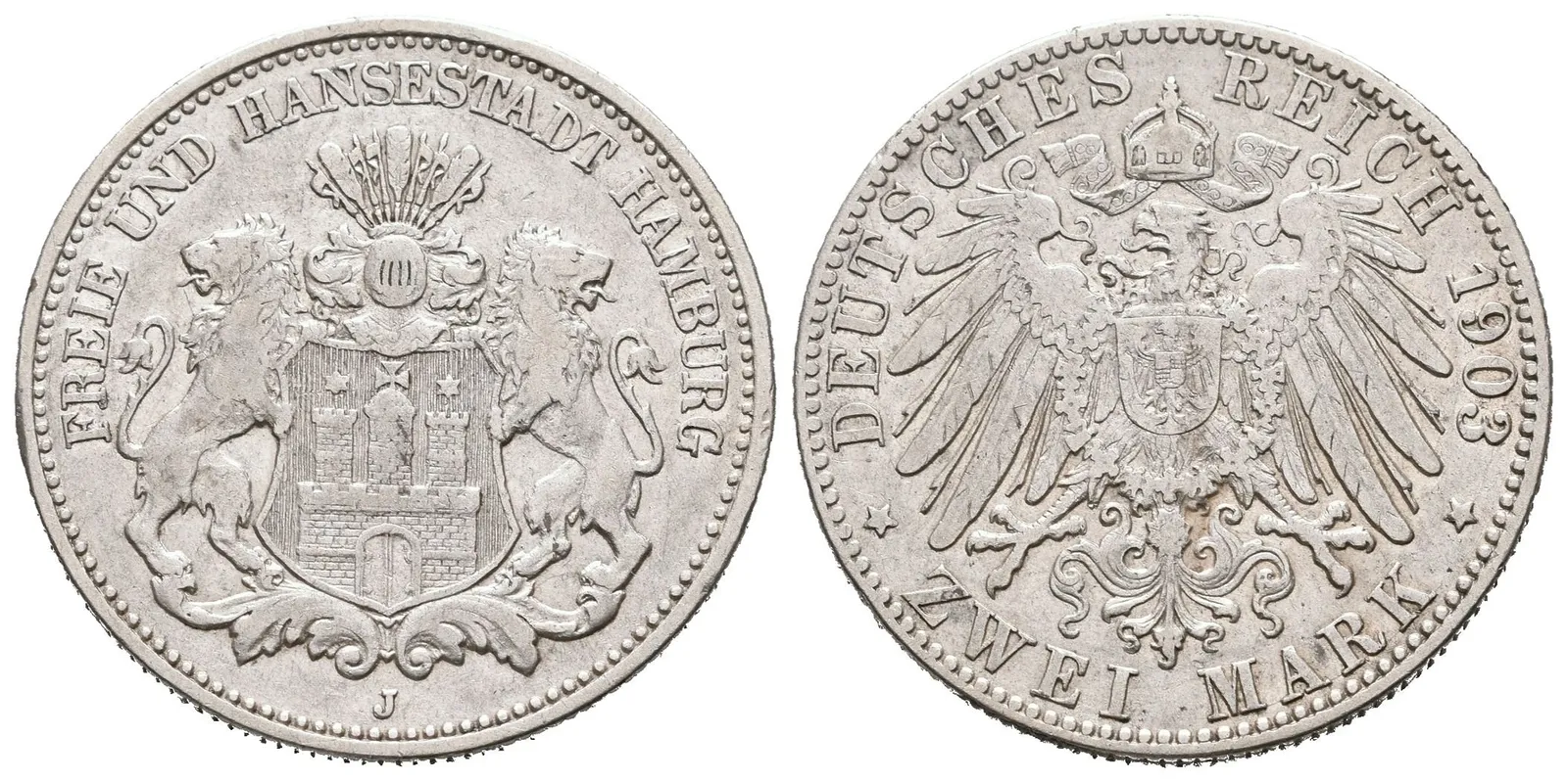 Hamburg, 2 Marka 1903