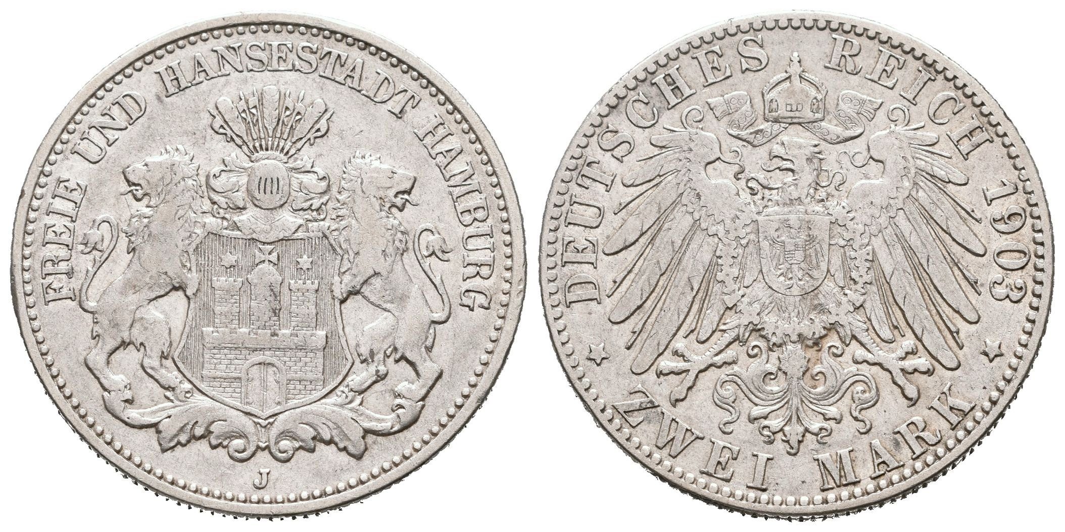 Hamburg, 2 Marka 1903