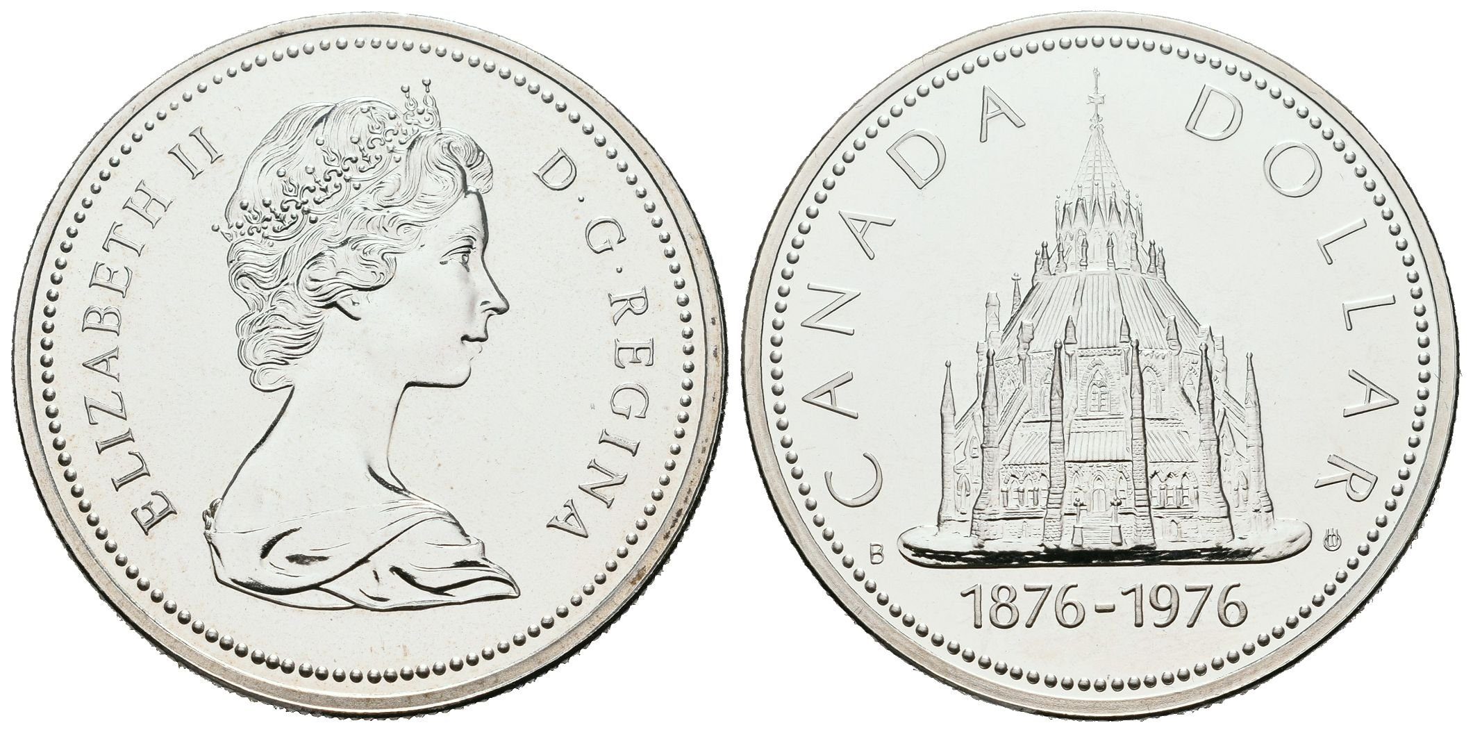 Kanada, Dollar 1976 - Parlamentní knihovna