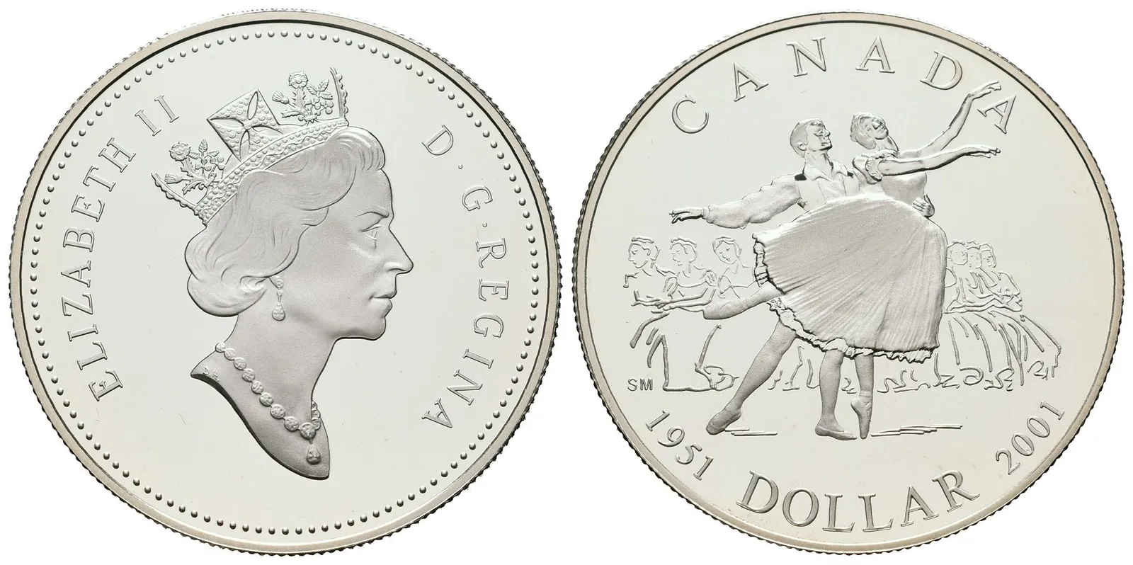 Kanada, Dollar 2001 - Balet