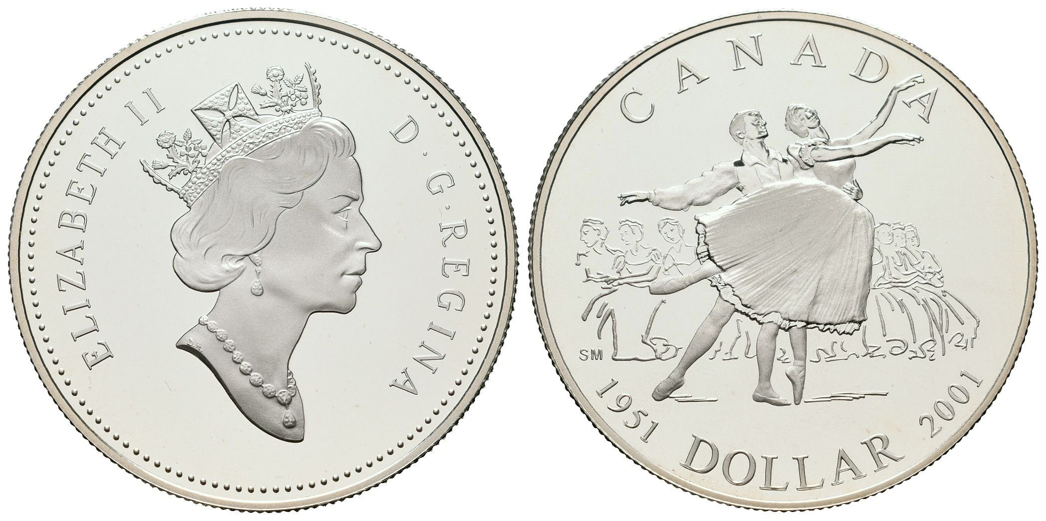Kanada, Dollar 2001 - Balet