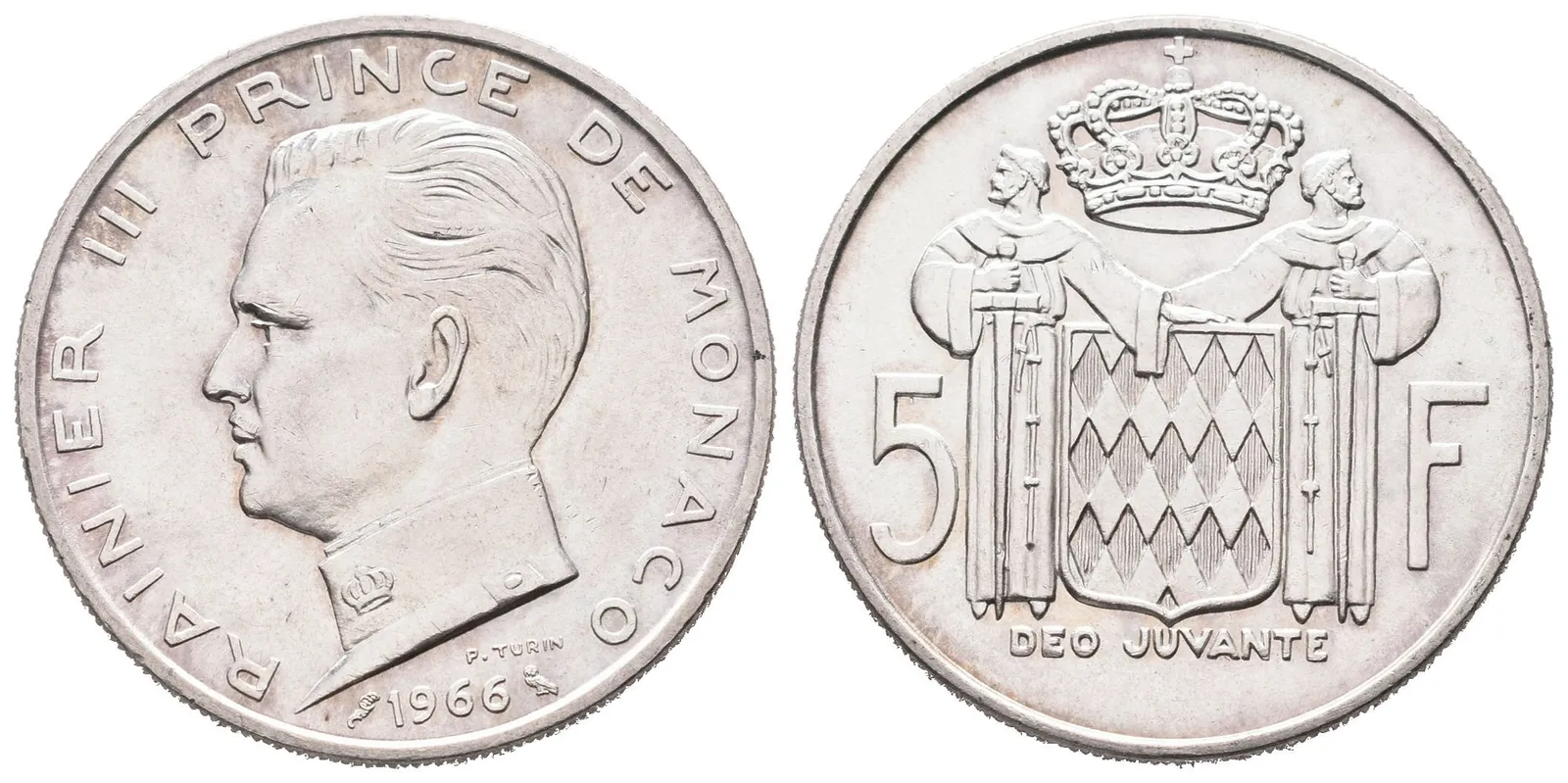 Monako, 5 Frank 1966