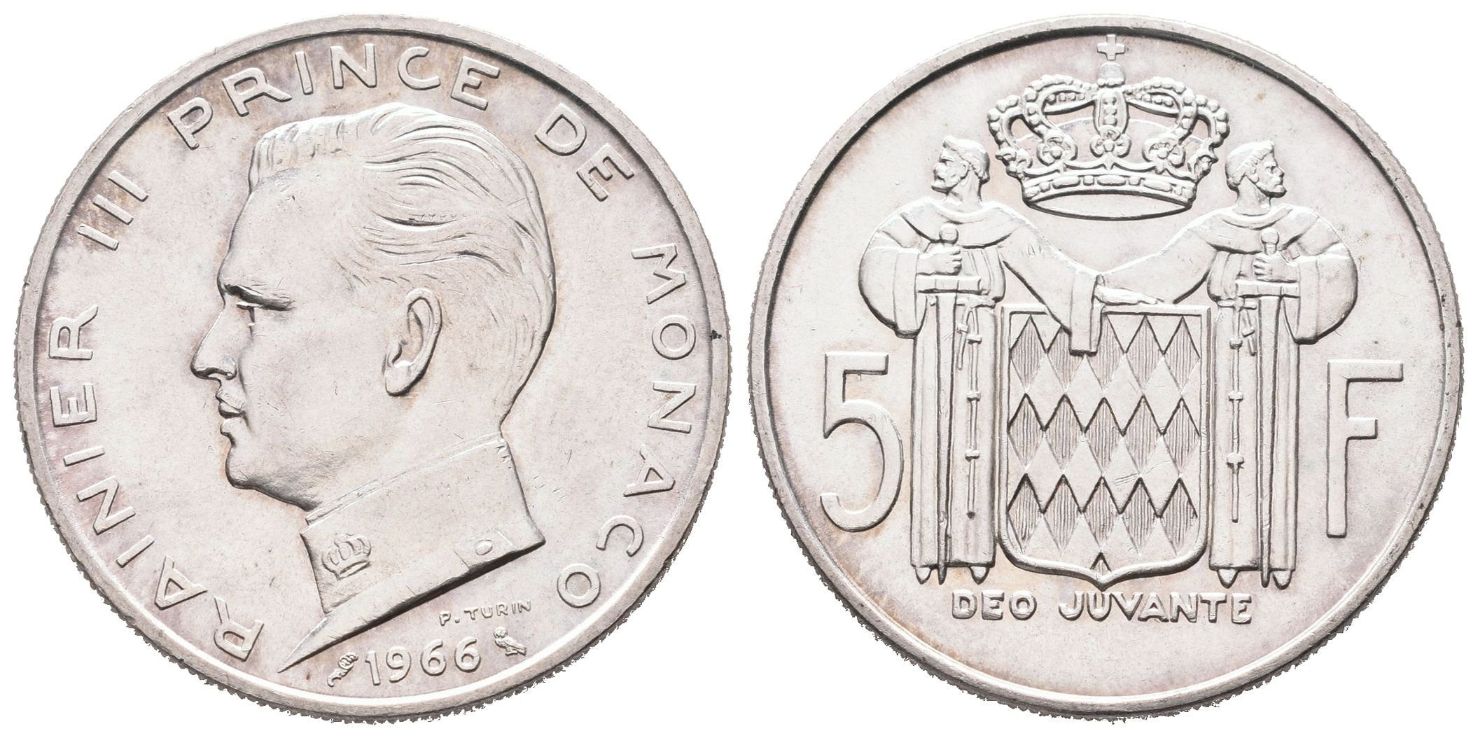 Monako, 5 Frank 1966