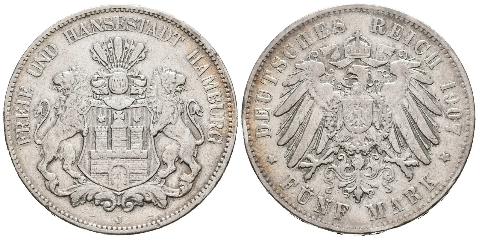 Hamburg, 5 Marka 1907