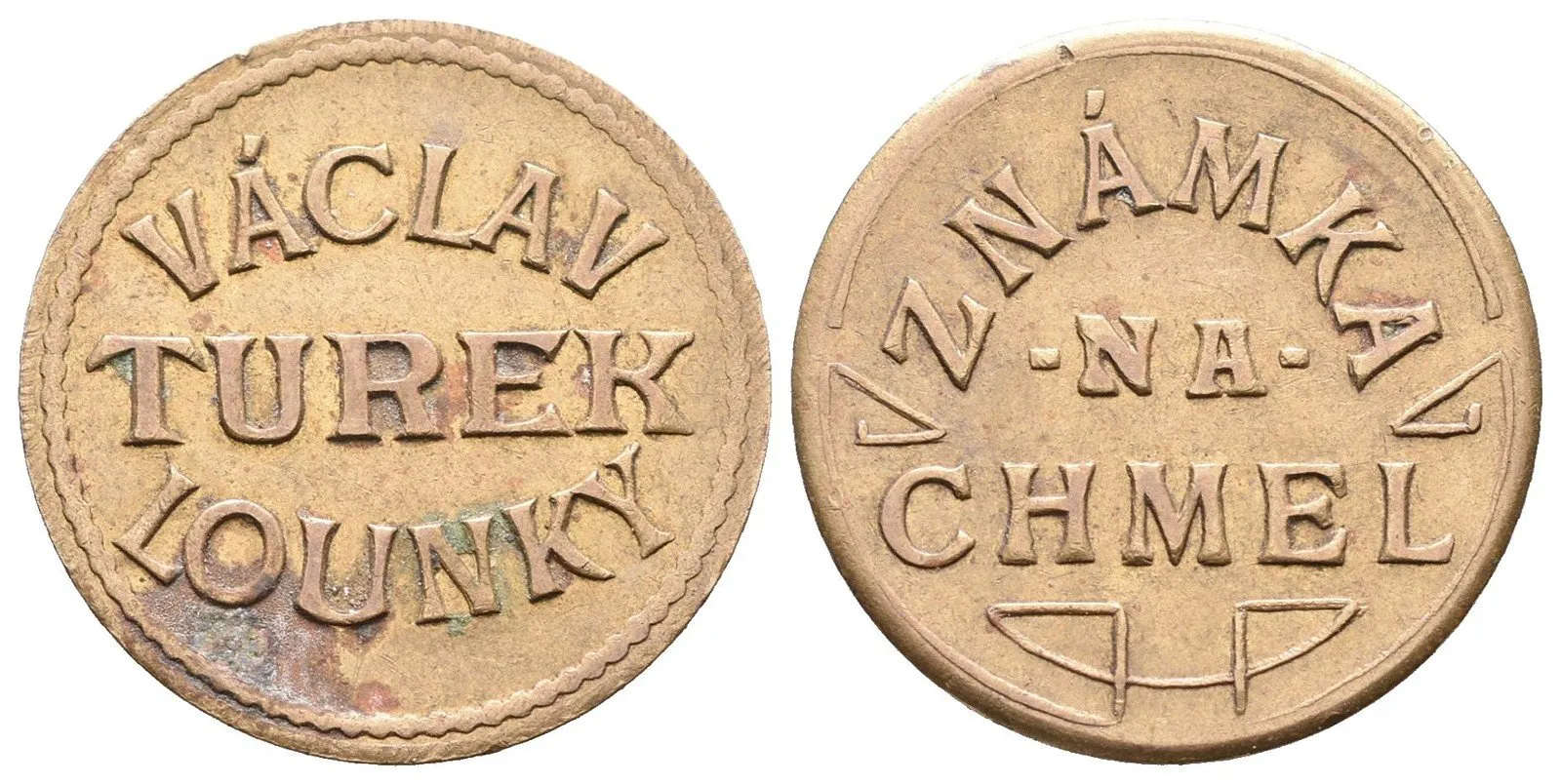 Chmelové a pivní známky — 1