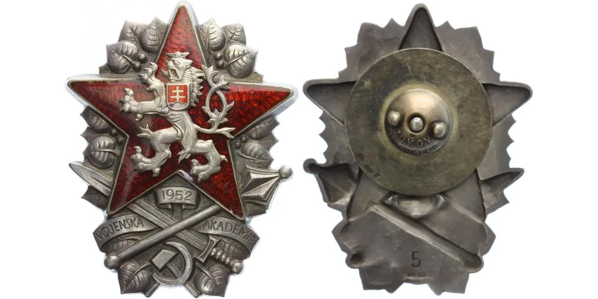 Československo - odznaky vojenských škol — 1