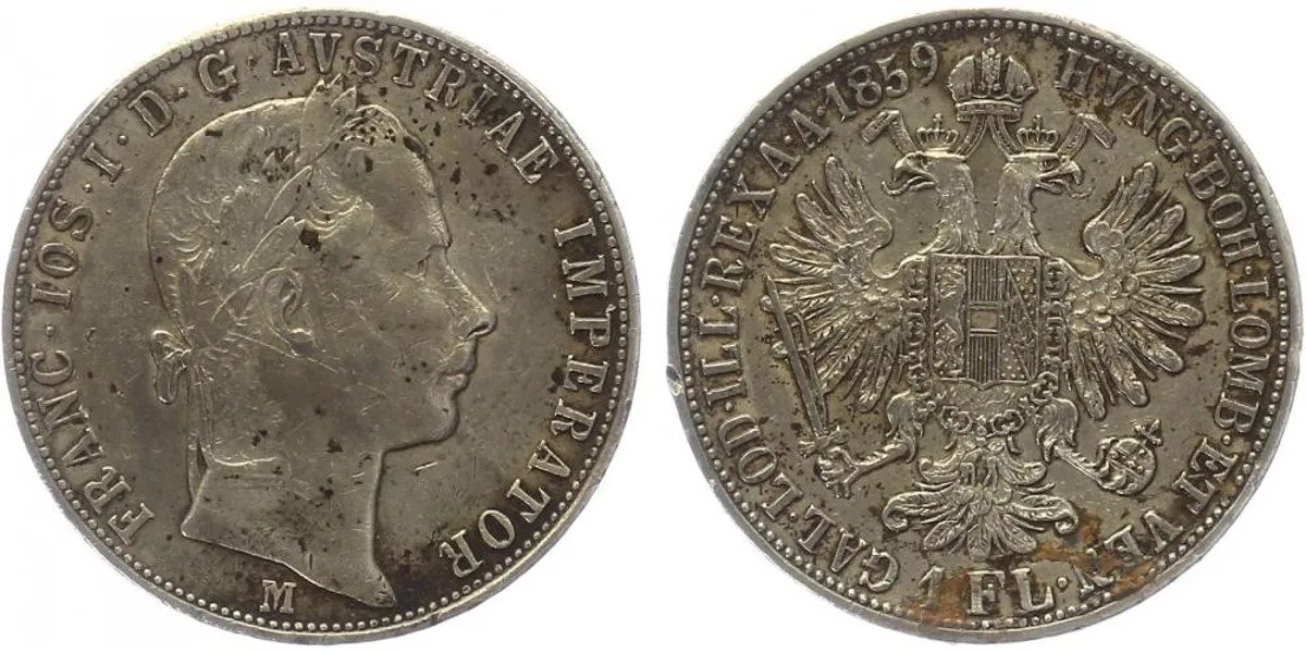 Rakouská a spolková měna, 1857 - 1892 — 1
