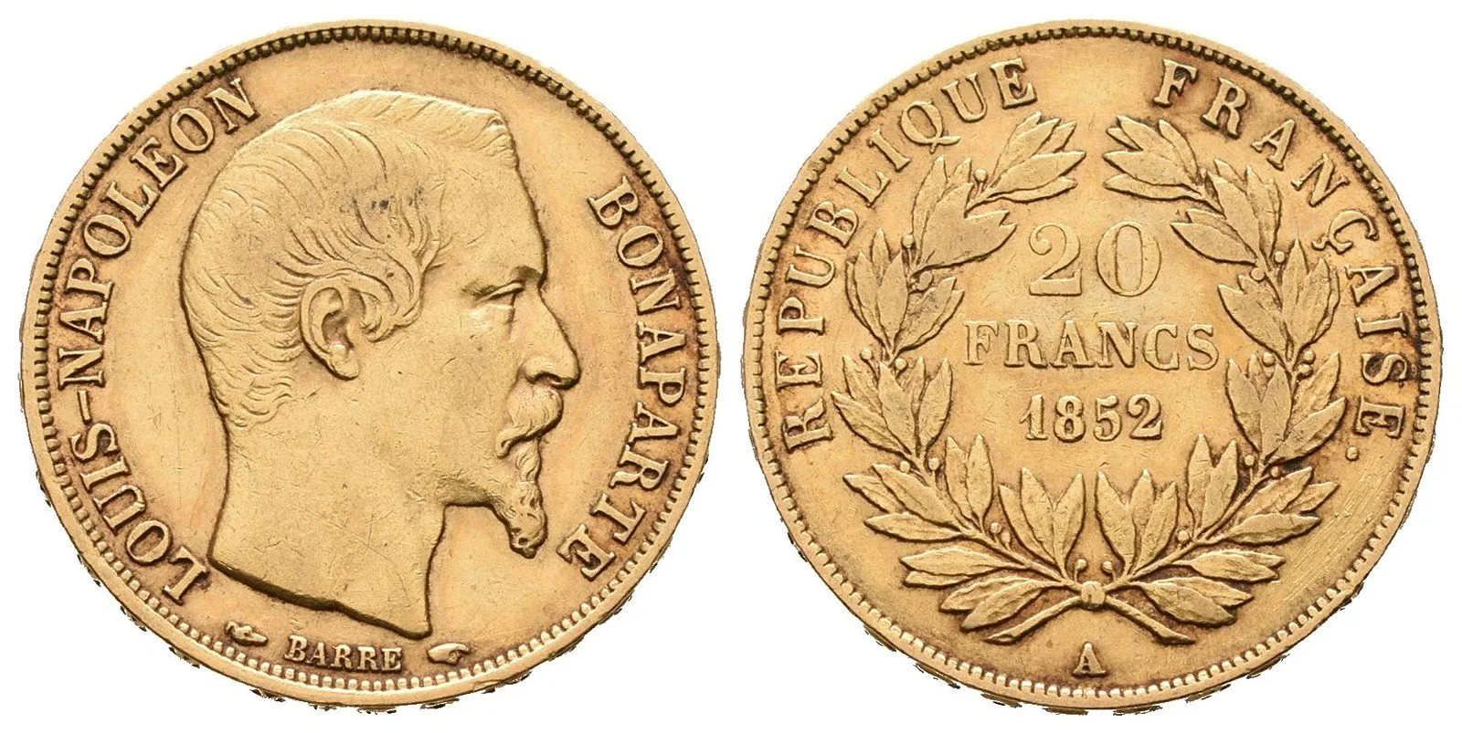 Francie, 20 Frank 1852 A