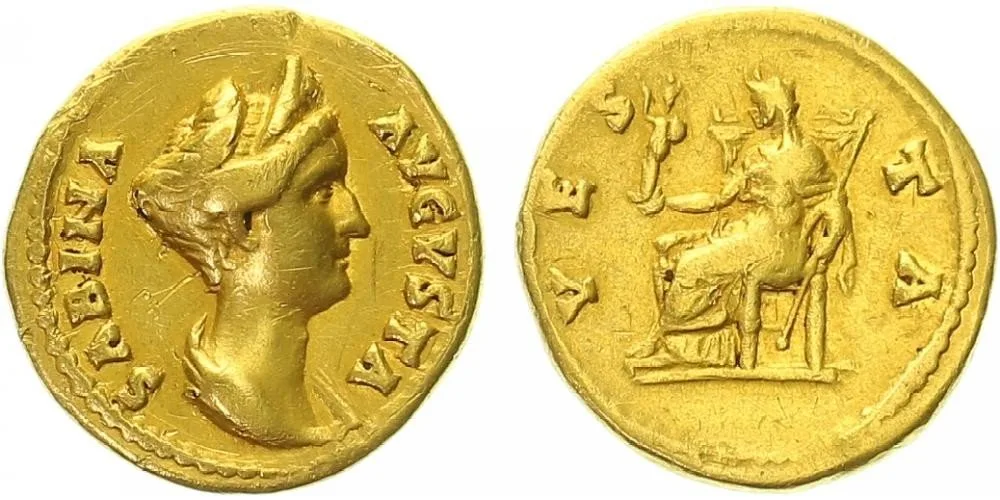 Sabina, manželka Hadriana — 1