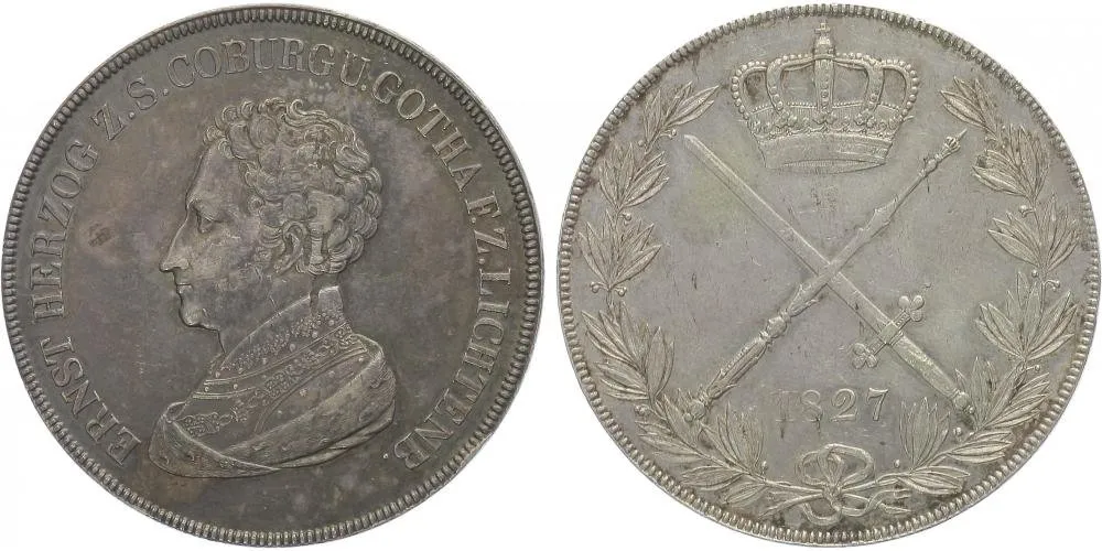 Sasko - Coburg - Gotha, Ernst I., 1826 - 1844 — 1
