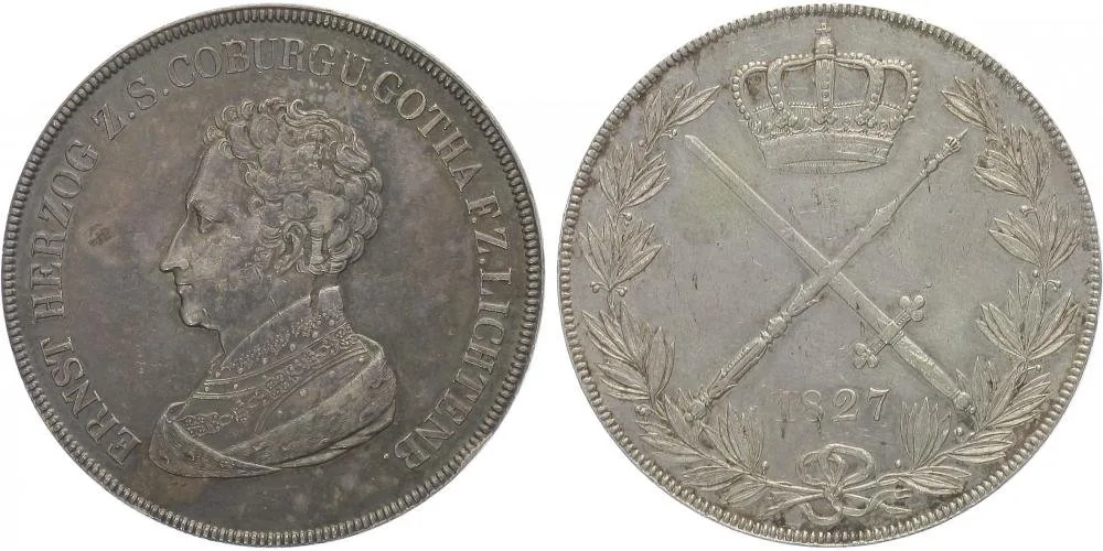 Sasko - Coburg - Gotha, Ernst I., 1826 - 1844 — 1
