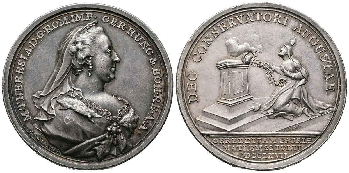 Marie Terezie, 1740 - 1780 — 1