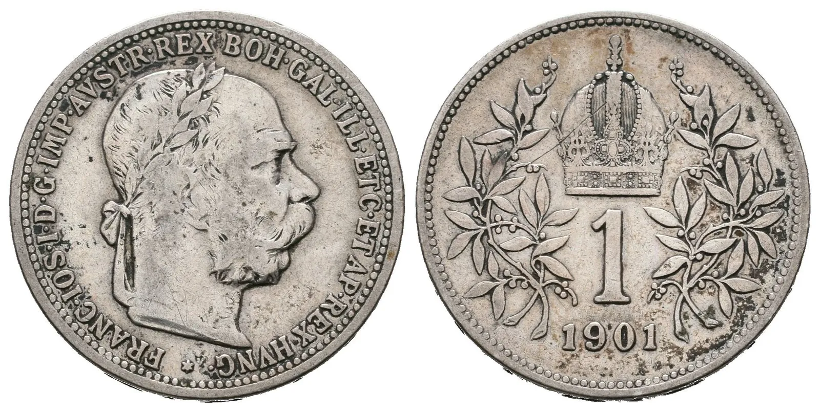 1 Koruna 1901