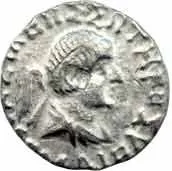 Baktria, Hermaios, 40 - 1 př. Kr. — 1