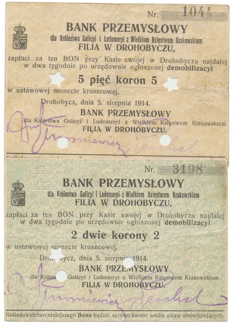 Ukrajina - nouzová platidla — 1