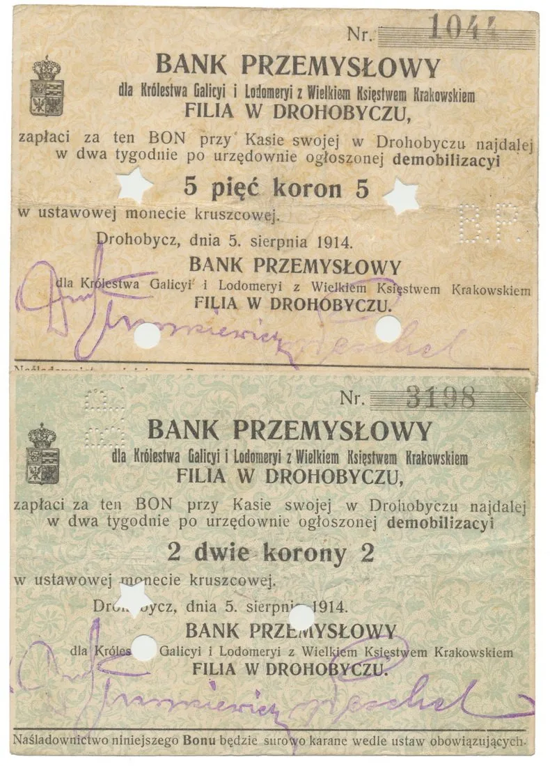 Ukrajina - nouzová platidla — 1